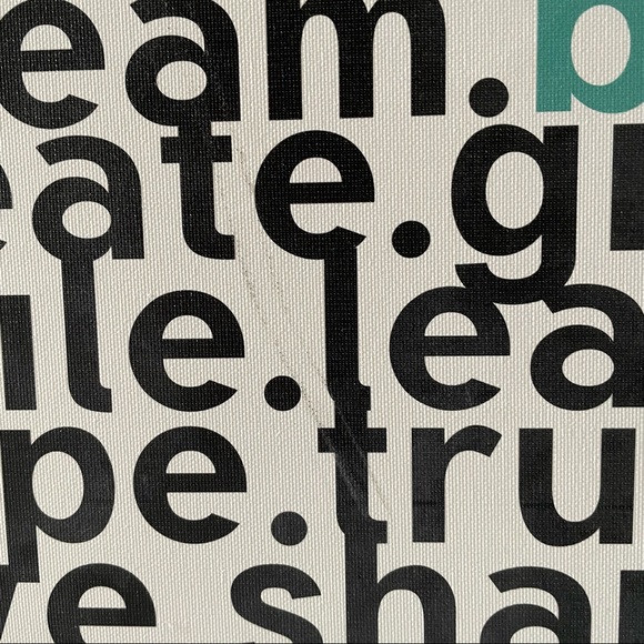 NWT Canvas Word Art - Picture 3 of 7